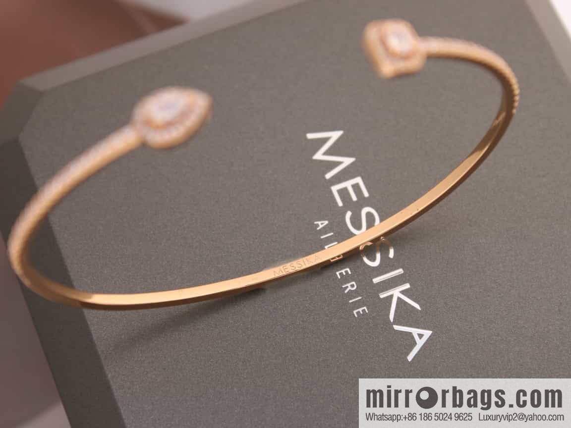 Messika My Twin Toi & Moi Skinny Open Bracelet Bracelet