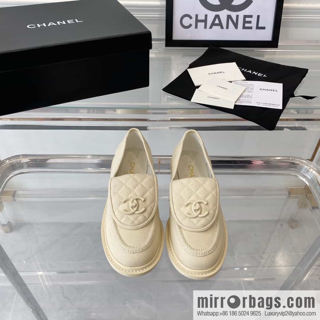 Chanel Chanel imported denim upper sheepskin foot sneakers