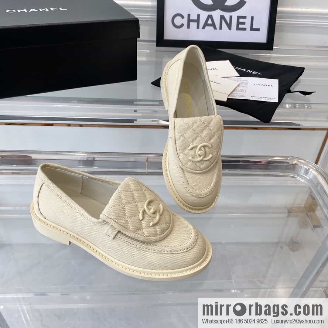 Chanel Chanel imported denim upper sheepskin foot sneakers