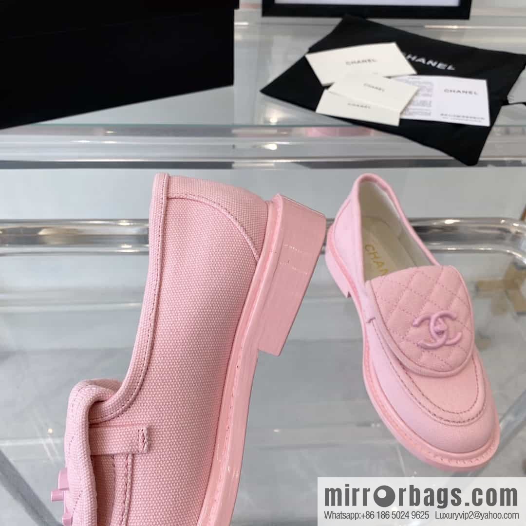Chanel Chanel imported denim upper sheepskin foot sneakers