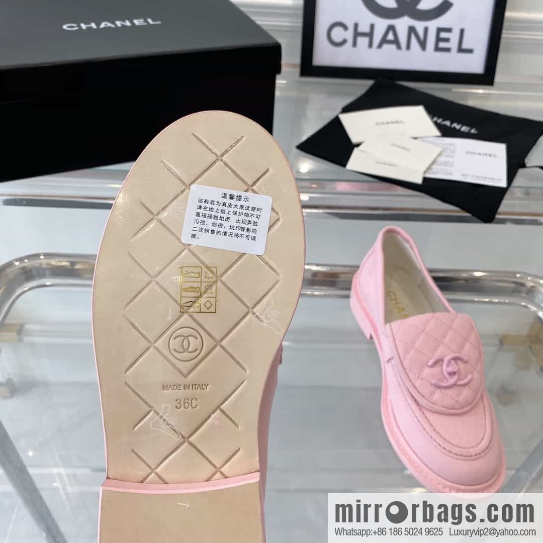 Chanel Chanel imported denim upper sheepskin foot sneakers