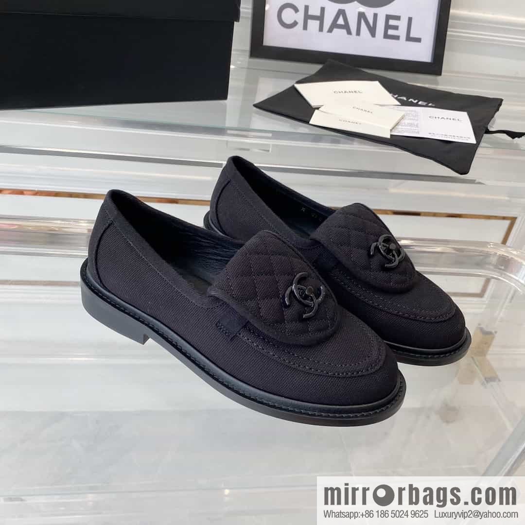 Chanel Chanel imported denim upper sheepskin foot sneakers