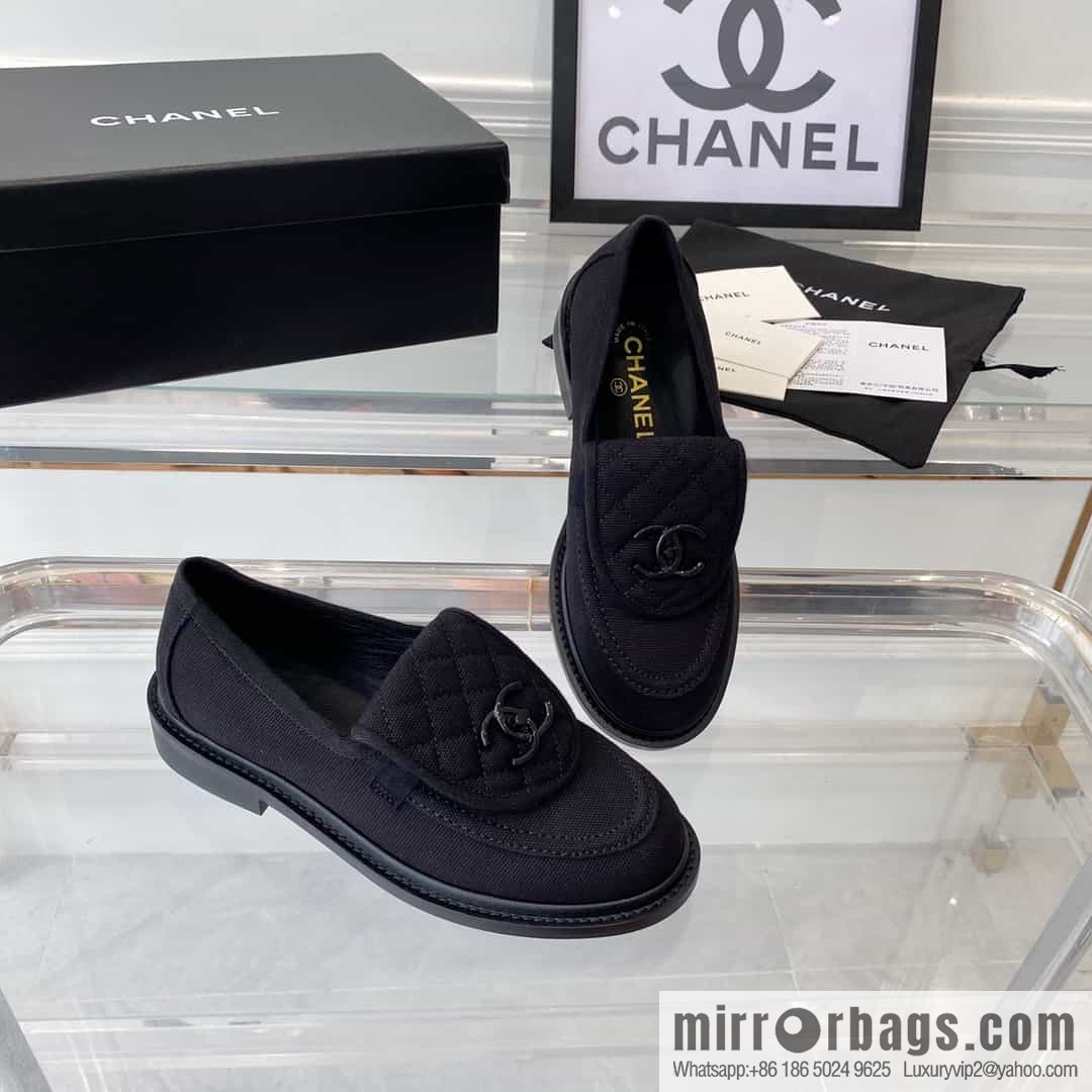Chanel Chanel imported denim upper sheepskin foot sneakers