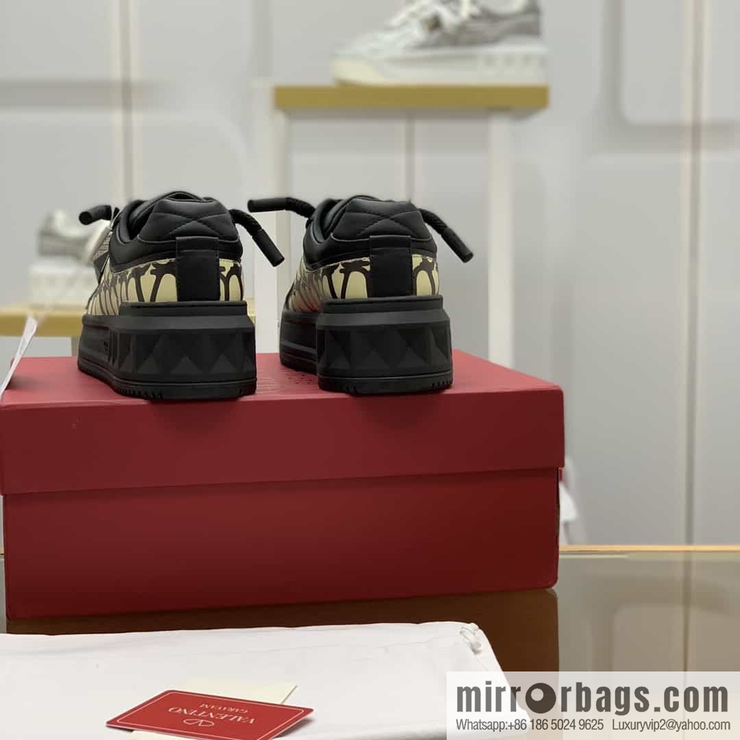 Ferragamo in sheepskin semi-matte His & Hers low-top sneakers