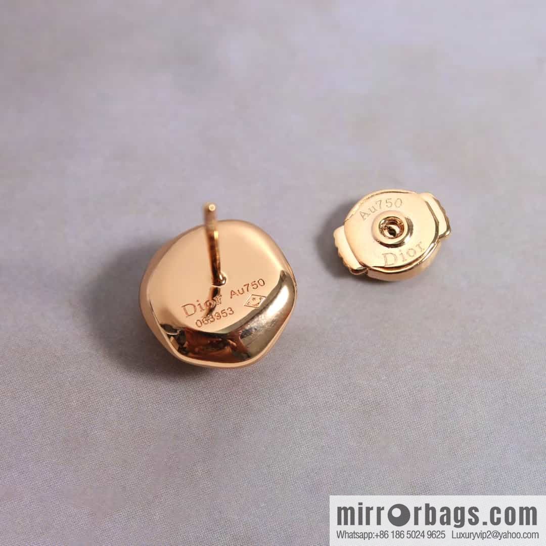 New ☑️ DIOR rose stud earrings