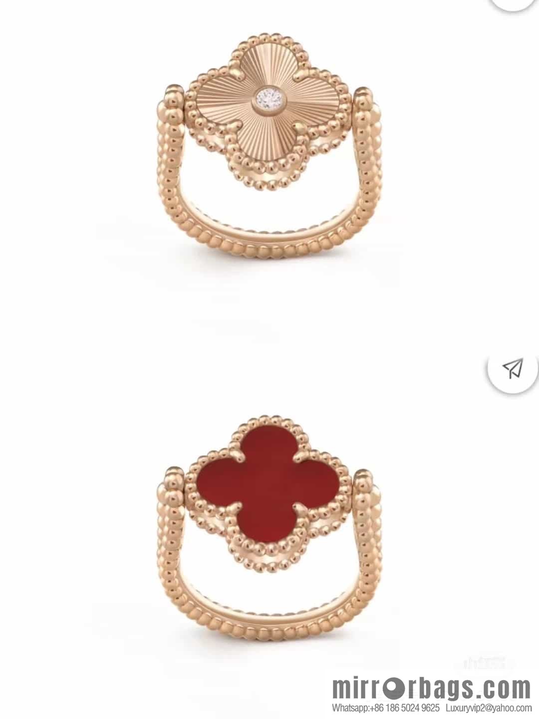 Van Cleef & Arpels Vintage Alhambra Rings