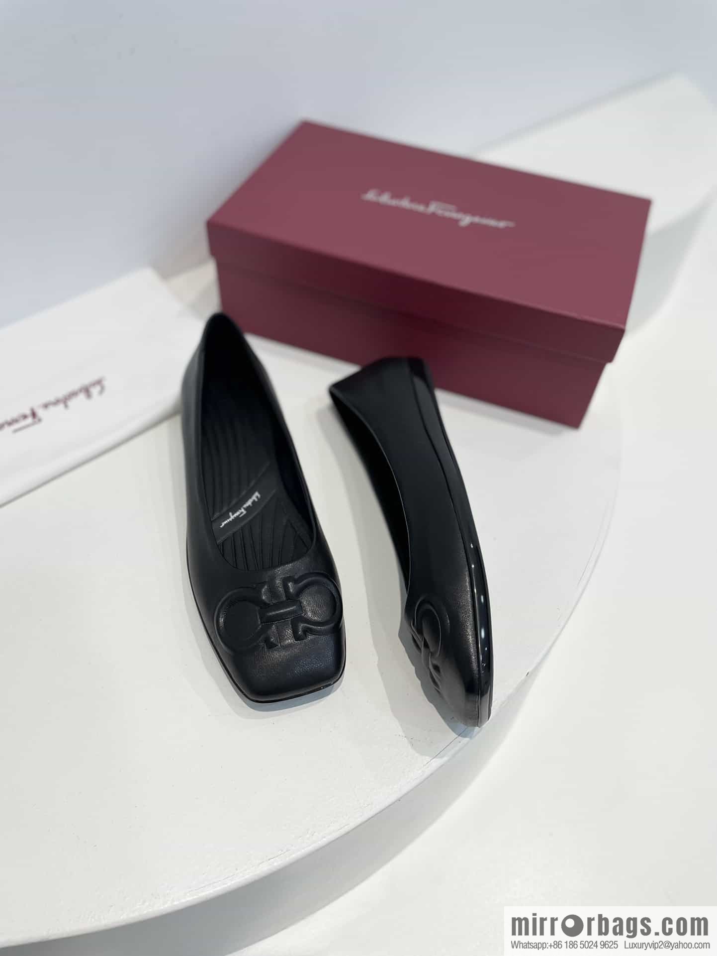 SF ✔️ 2022Salvatore Ferragamo ✔️ New! Ferragamo GANCINI Ballet flats