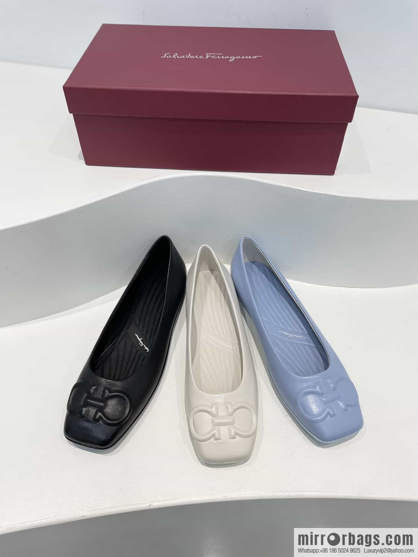 SF ✔️ 2022Salvatore Ferragamo ✔️ New! Ferragamo GANCINI Ballet flats