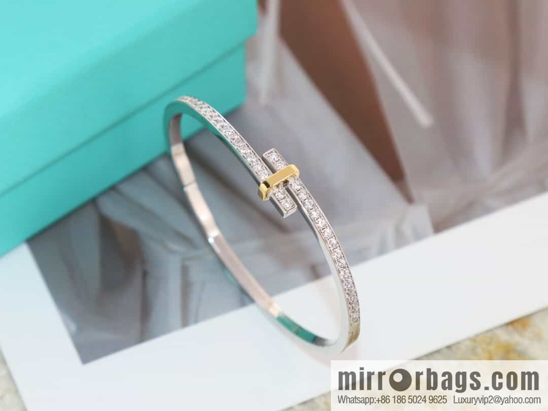 New ☑️ TIFFANY & Co. Tiffany Edge Series Color Separation Bracelet