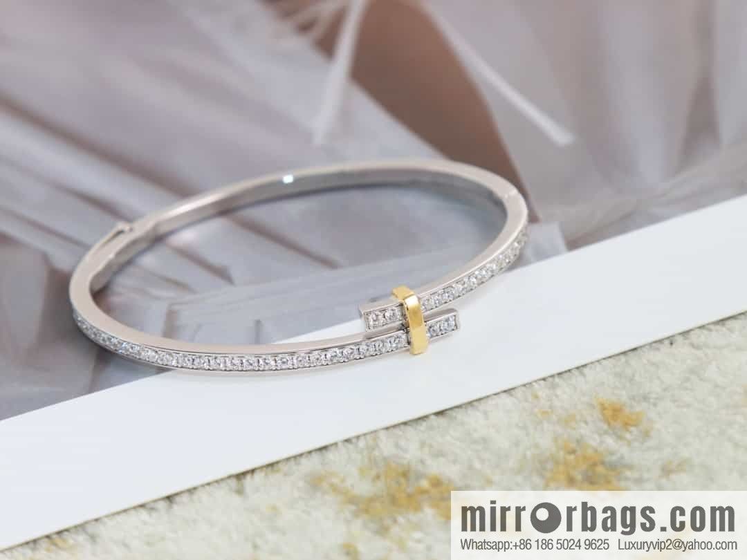 New ☑️ TIFFANY & Co. Tiffany Edge Series Color Separation Bracelet