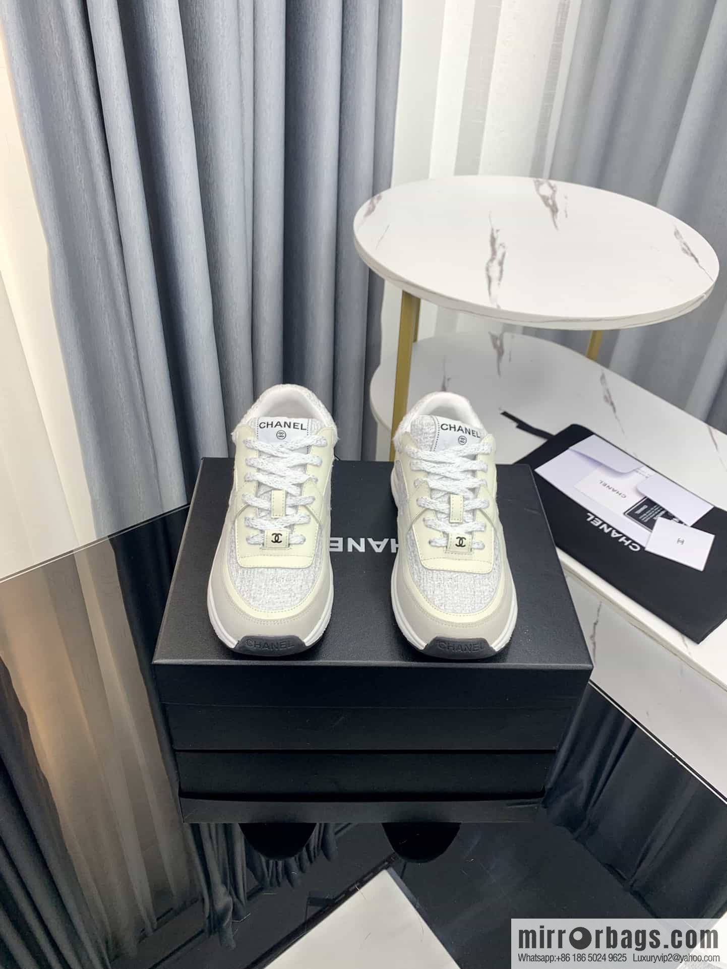 Chanel Chanel's latest suede panda shoes casual sneakers skate shoes