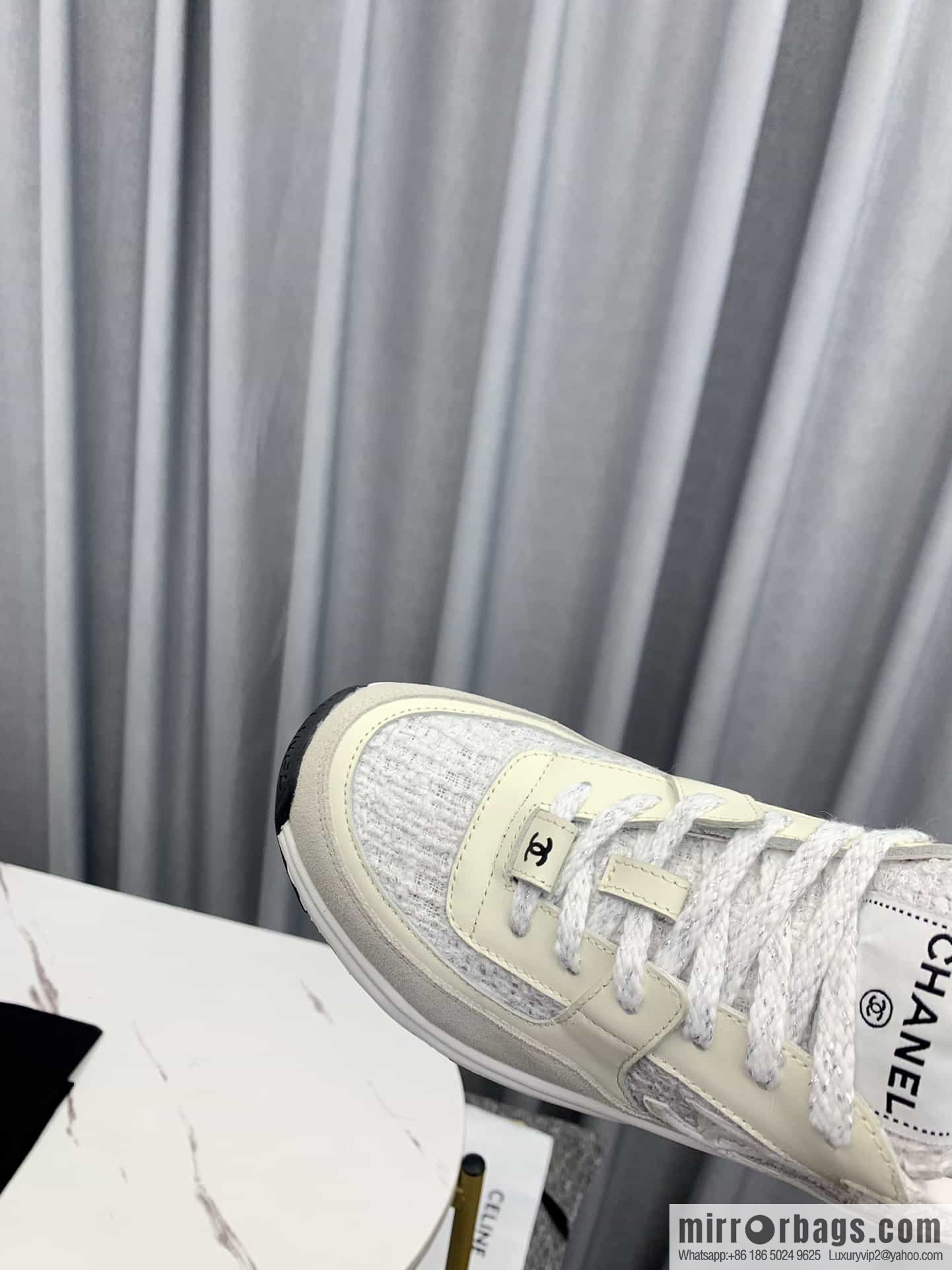 Chanel Chanel's latest suede panda shoes casual sneakers skate shoes