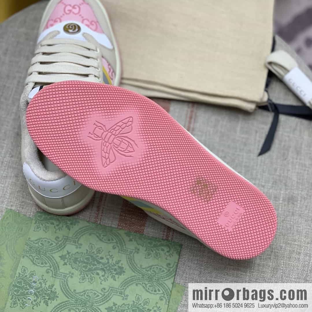Gucci Gucci uses sweat-absorbing towel cloth, the latest color scheme G women's small dirty shoes