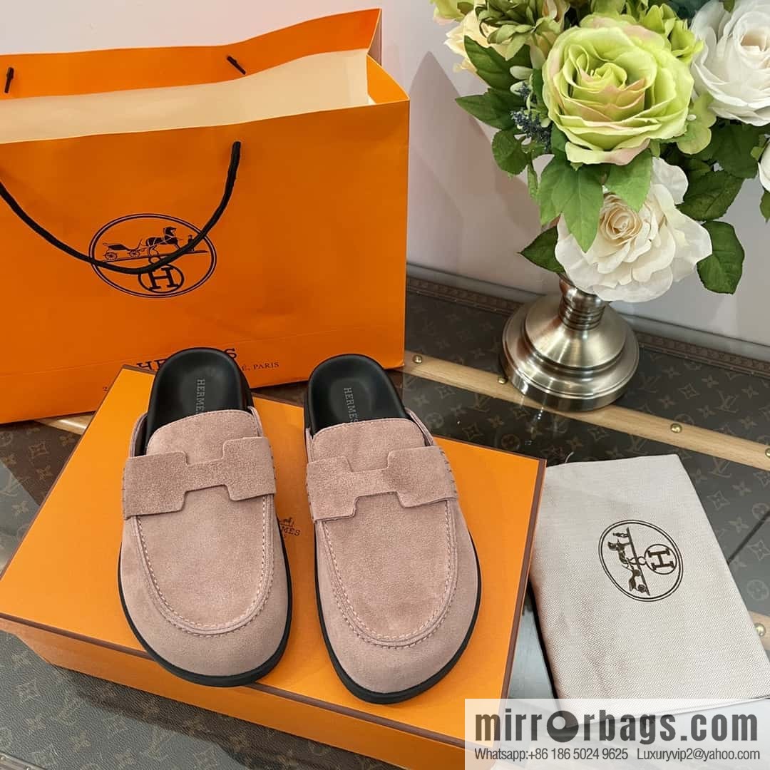 HERMES/Hermès Müller half-tow Birkenstocks