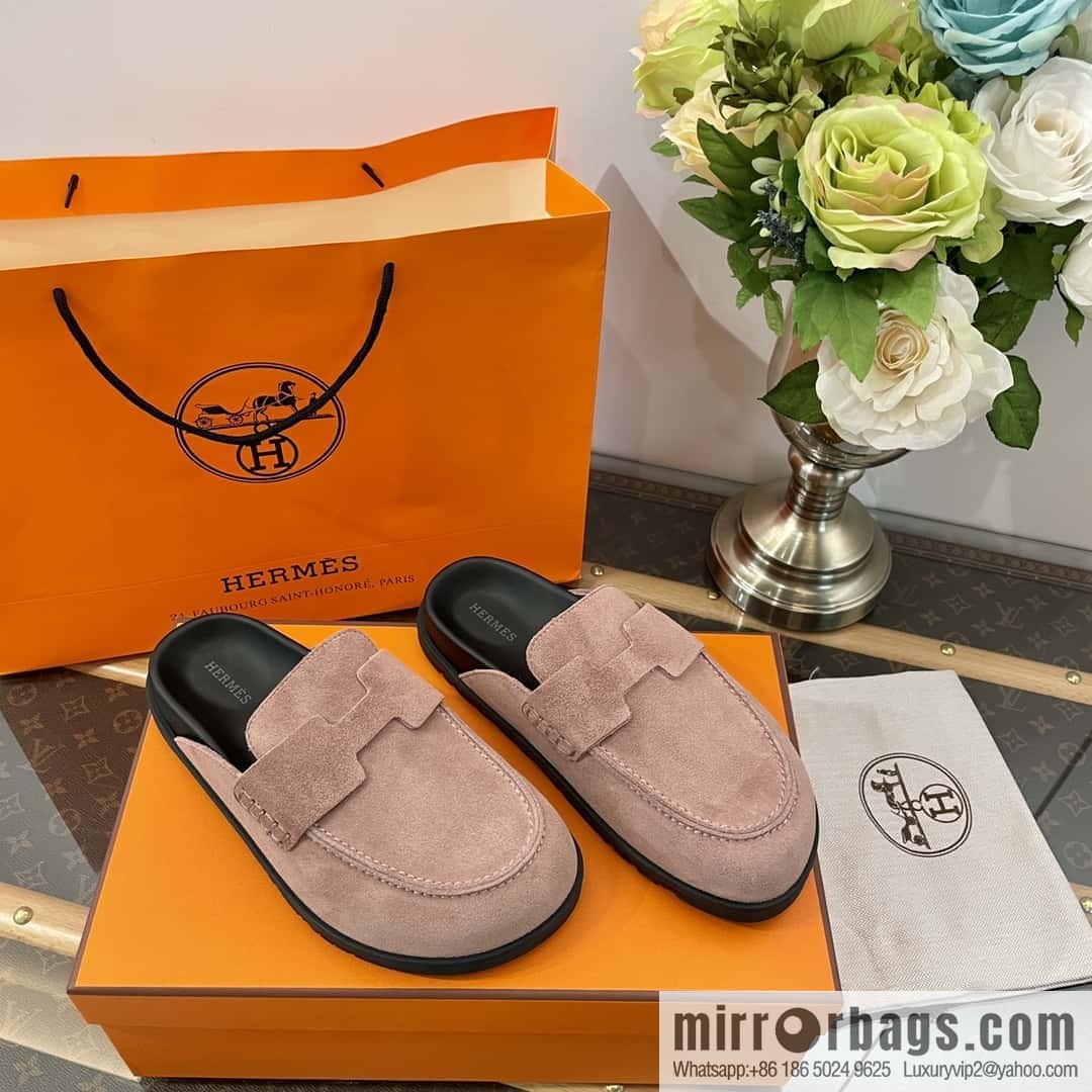 HERMES/Hermès Müller half-tow Birkenstocks