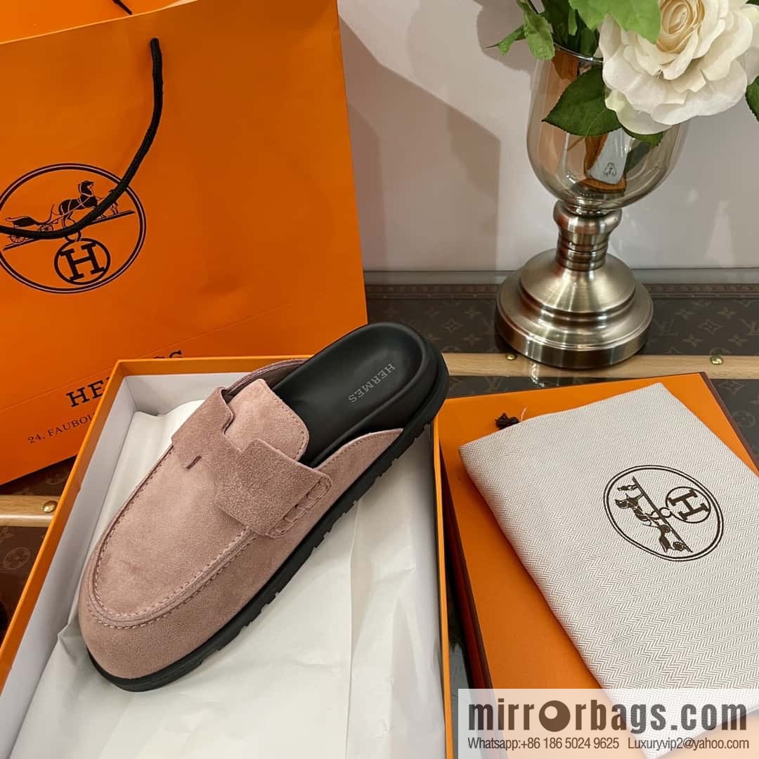 HERMES/Hermès Müller half-tow Birkenstocks
