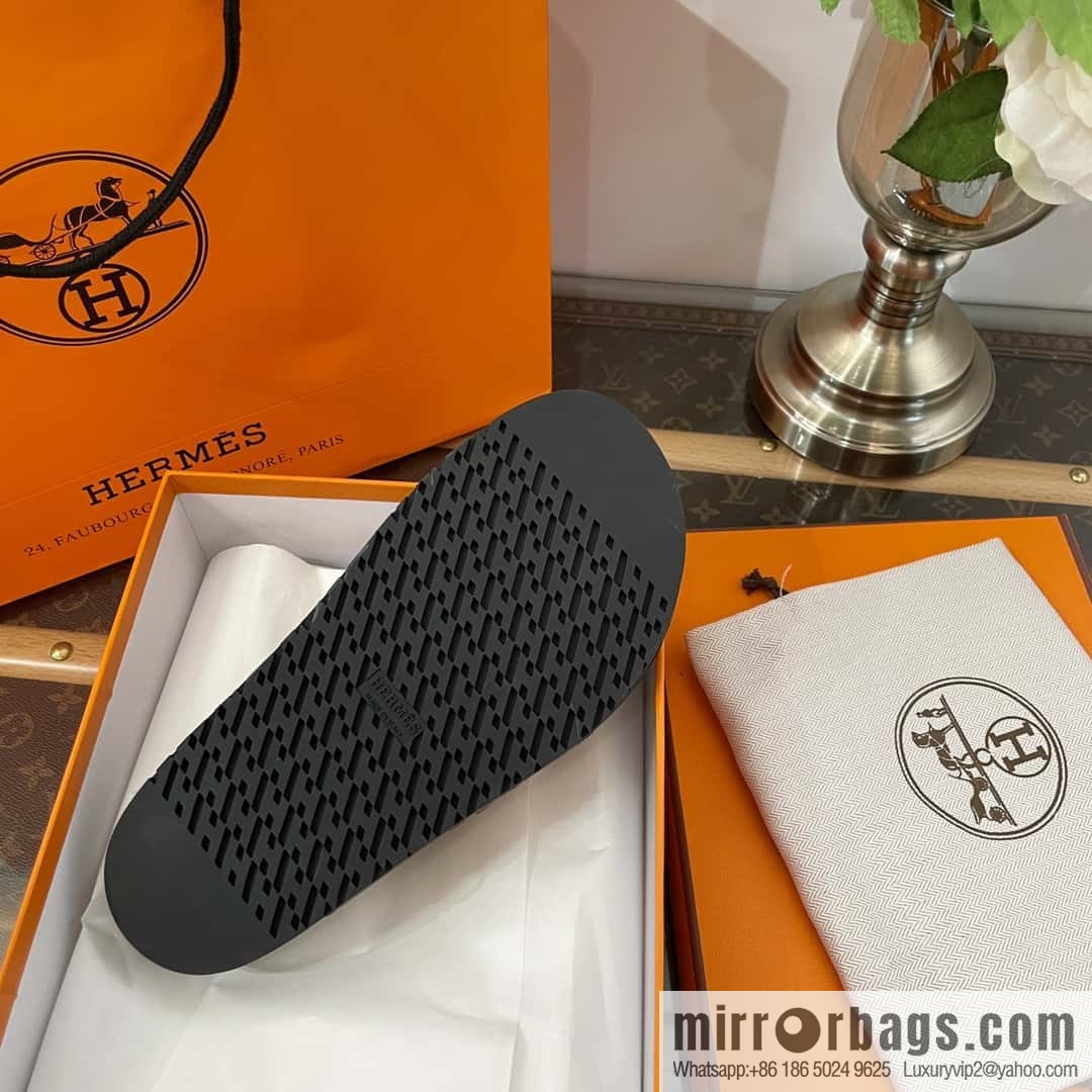 HERMES/Hermès Müller half-tow Birkenstocks