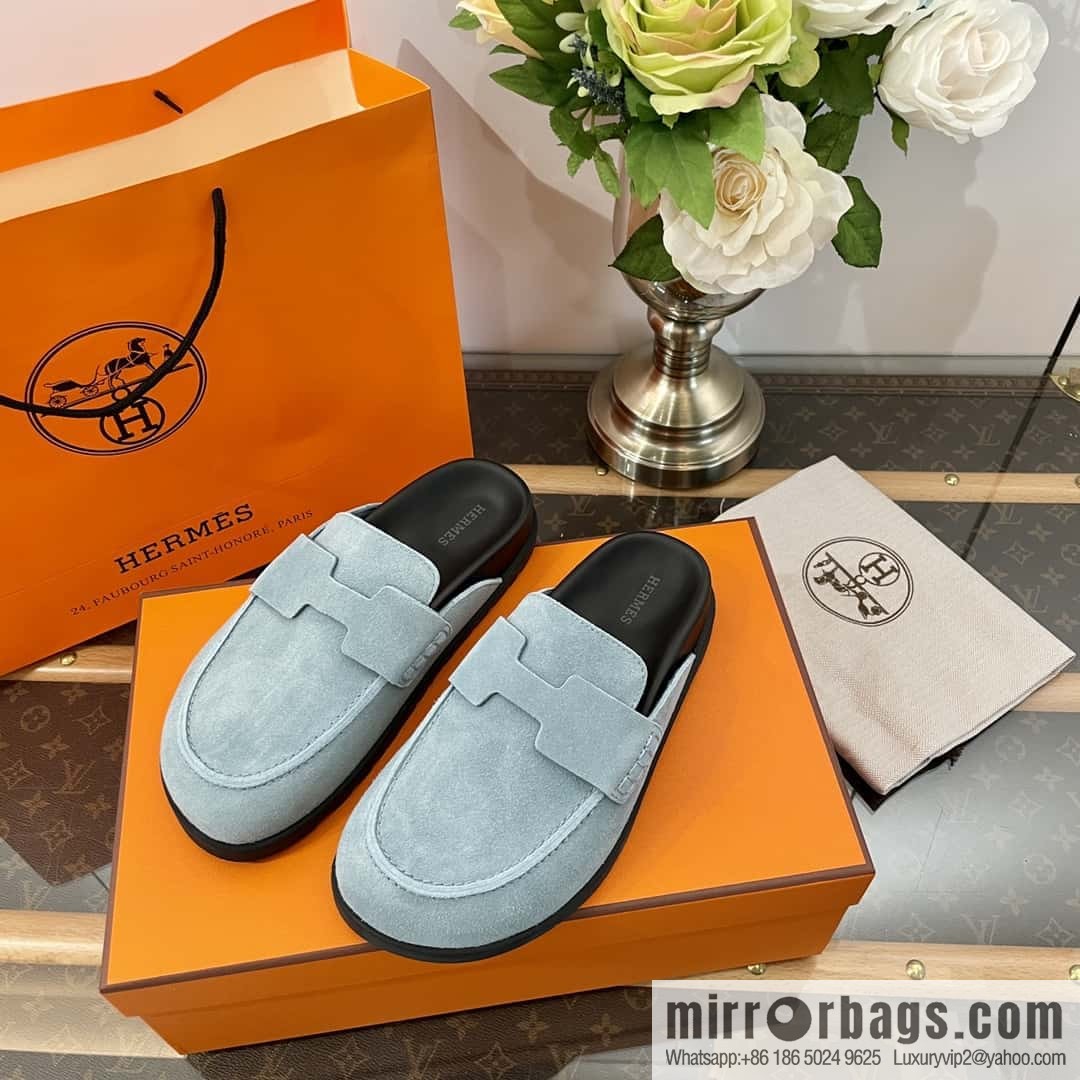 HERMES/Hermès Müller half-tow Birkenstocks