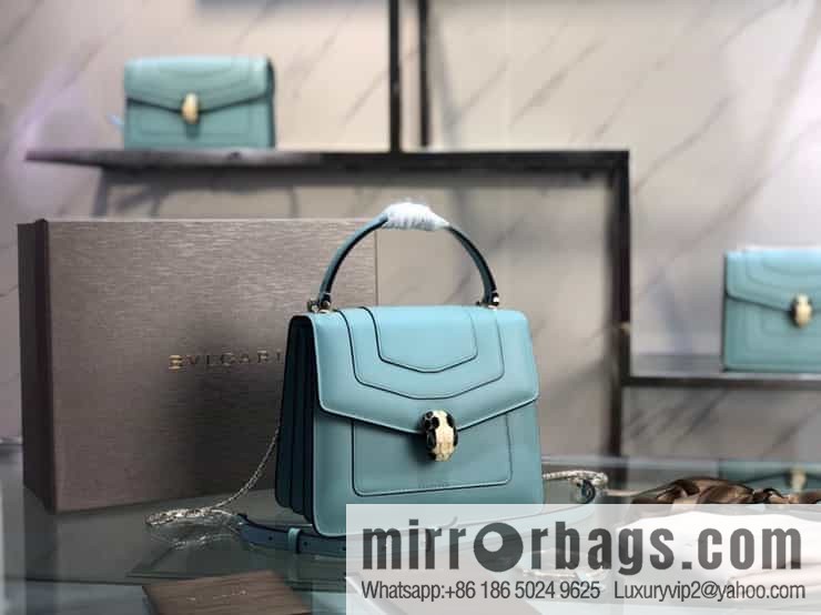 [Bvlgari] Bulgari counter hot-selling Serpenti Forever wrist organ bag model number: 38329
