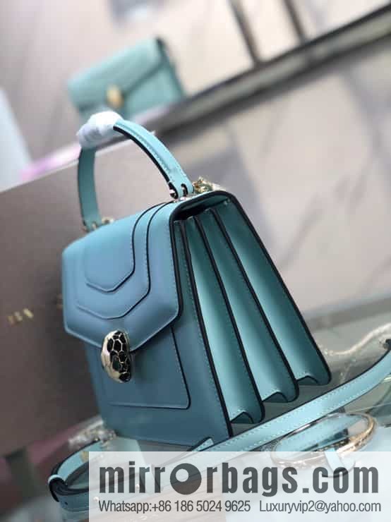 [Bvlgari] Bulgari counter hot-selling Serpenti Forever wrist organ bag model number: 38329