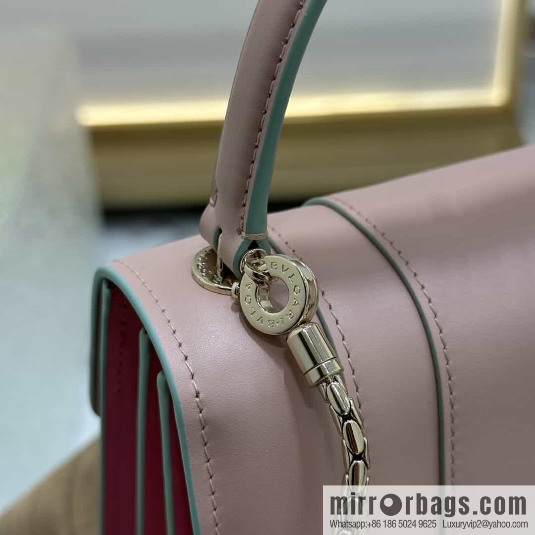 [Bvlgari] Bulgari counter hot-selling Serpenti Forever wrist organ bag model number: 38329