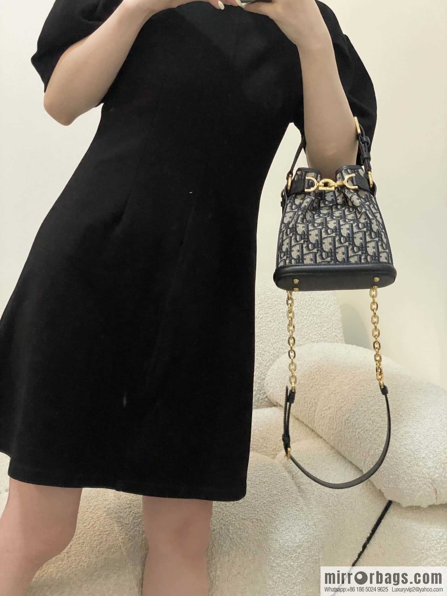 Small C'EST DIOR handbag M2272UTZQ_M928