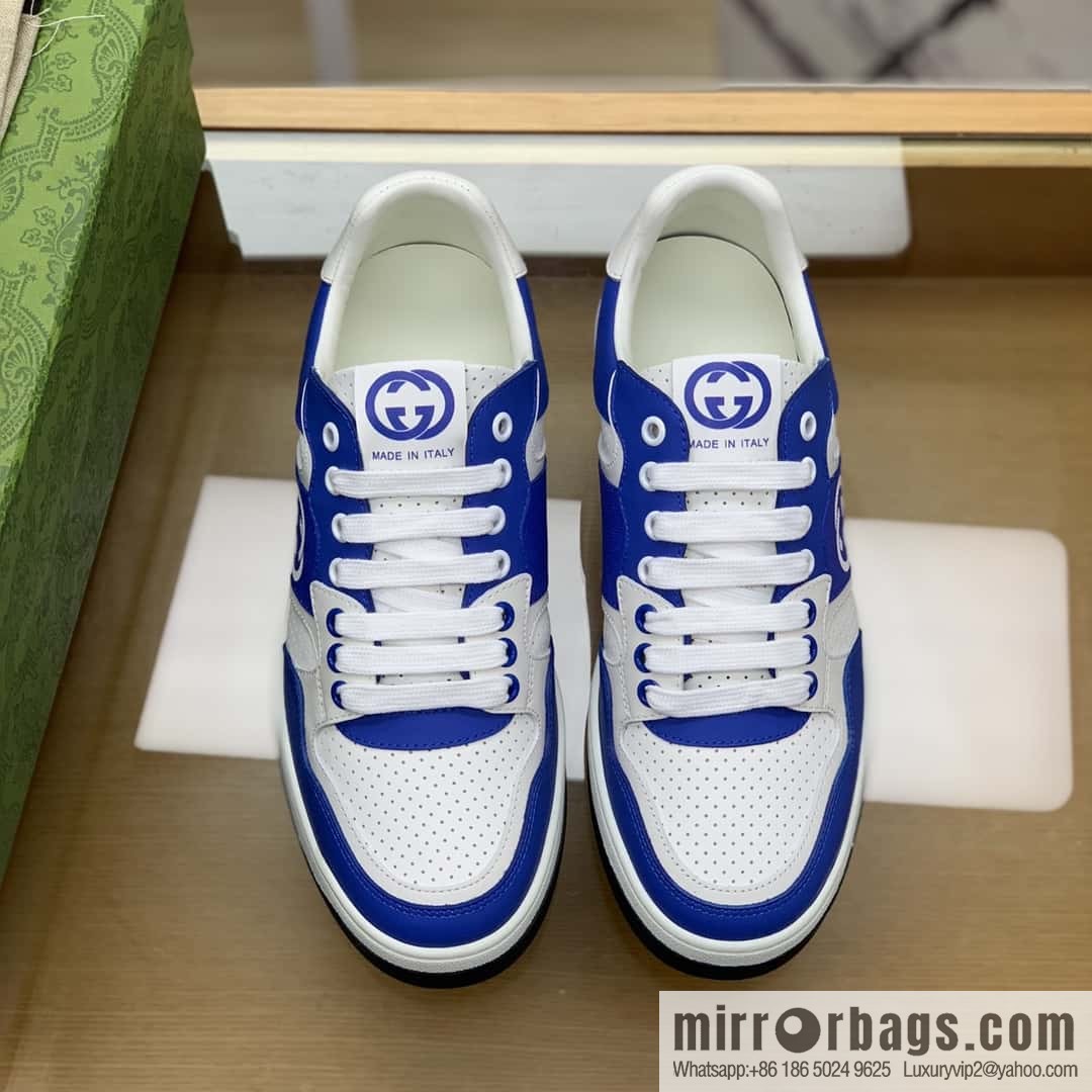 Gucci Gucci uses black leather men's casual shoes