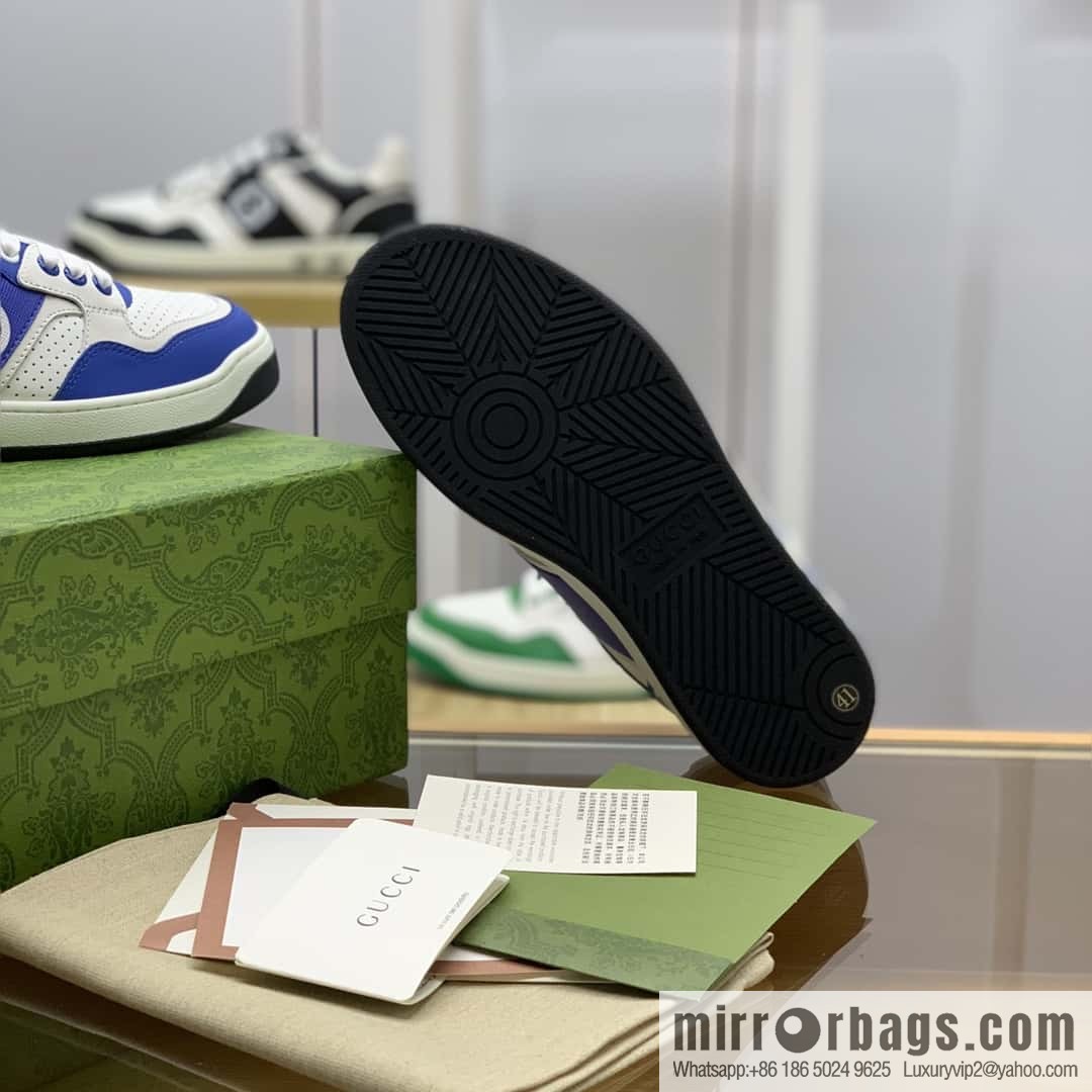 Gucci Gucci uses black leather men's casual shoes