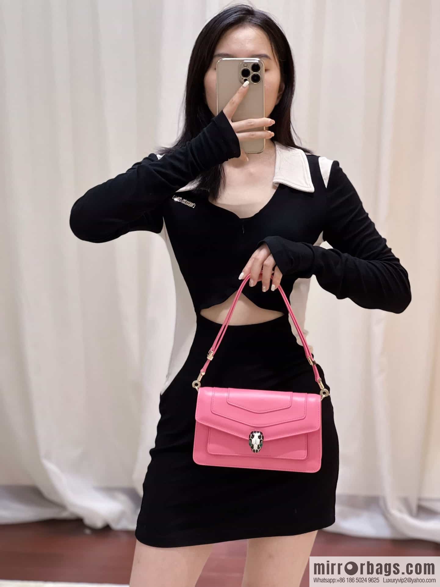 SERPENTI FOREVER EAST-WEST series small shoulder bag Model: 292104