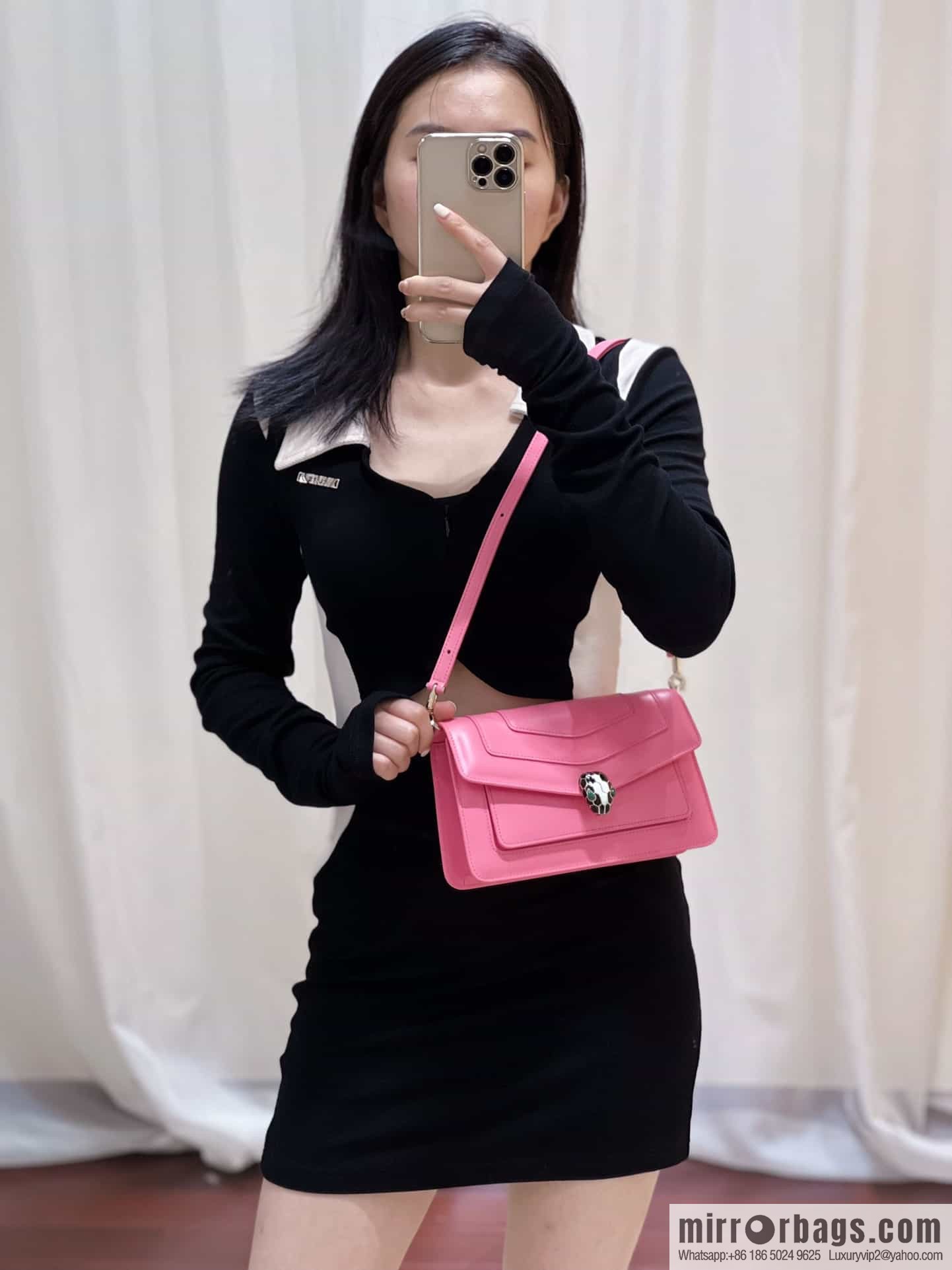 SERPENTI FOREVER EAST-WEST series small shoulder bag Model: 292104