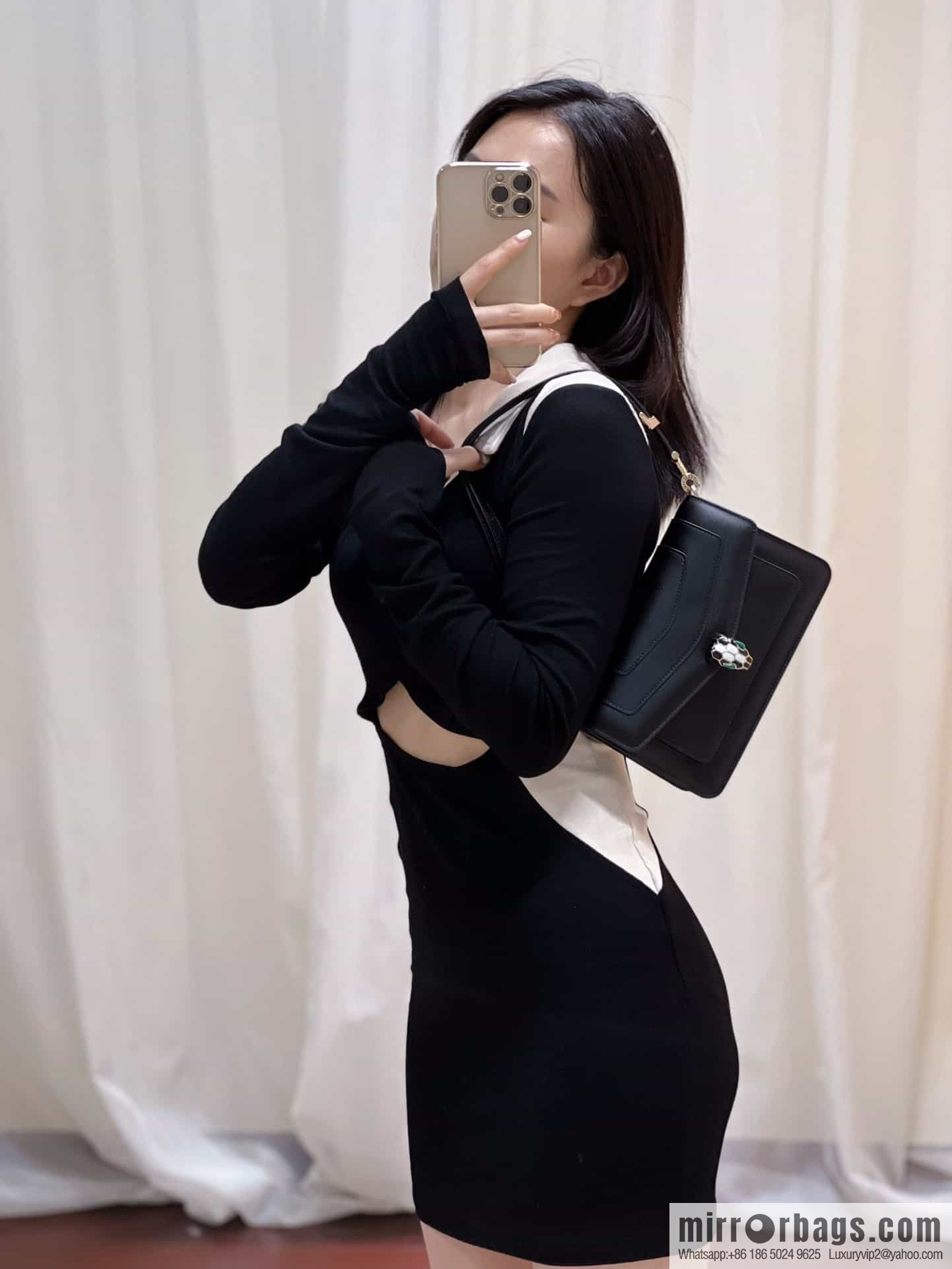 SERPENTI FOREVER EAST-WEST series small shoulder bag Model: 292104