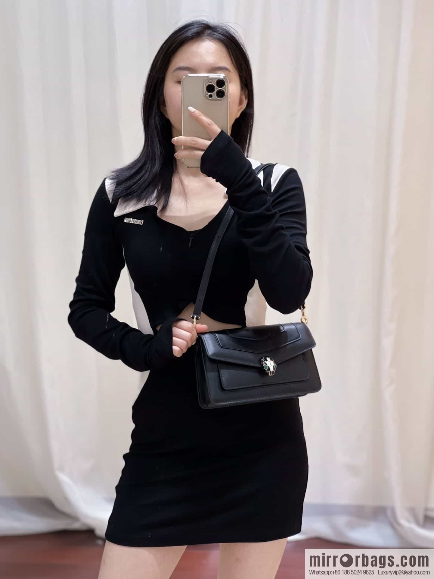 SERPENTI FOREVER EAST-WEST series small shoulder bag Model: 292104