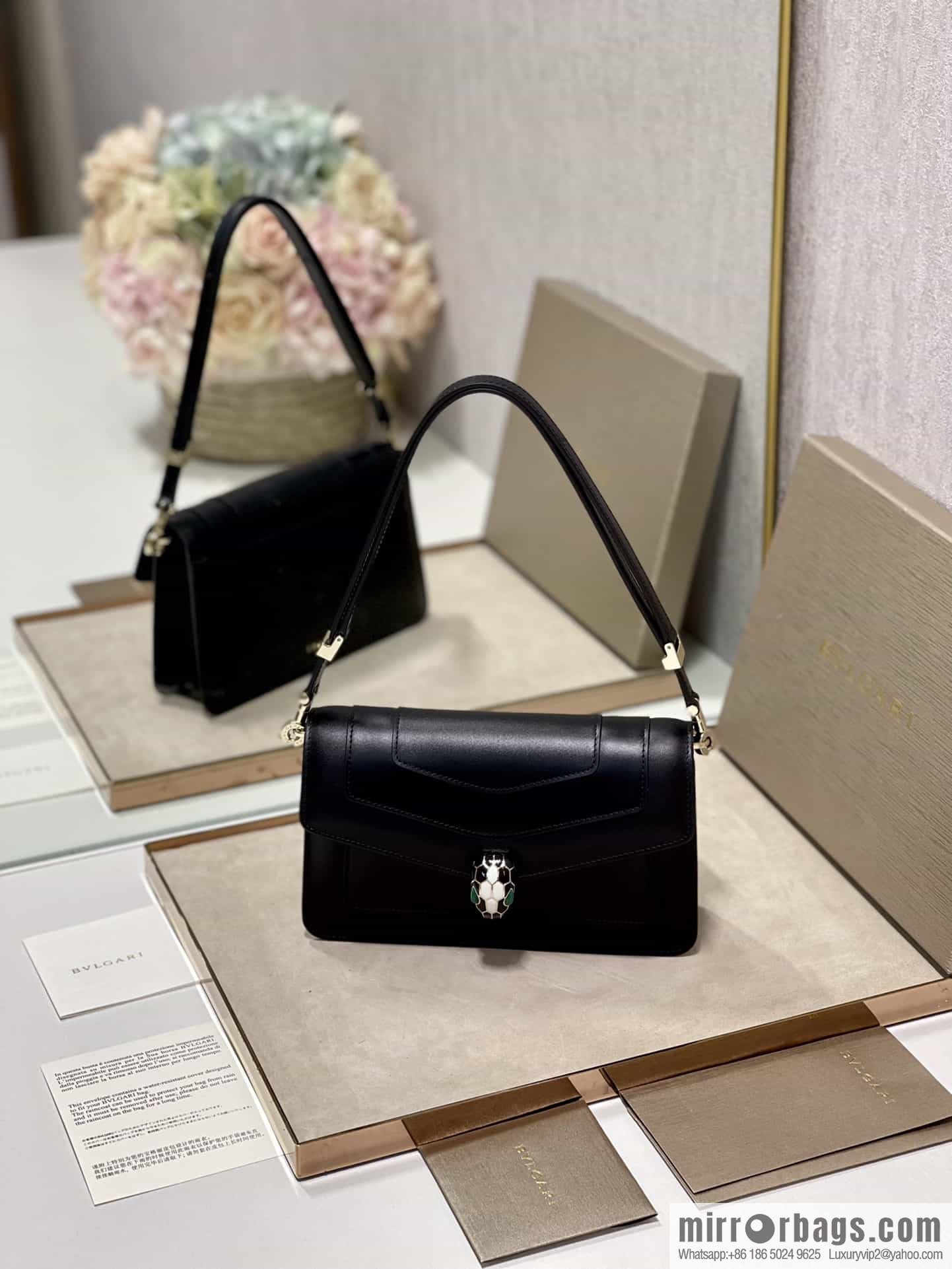SERPENTI FOREVER EAST-WEST series small shoulder bag Model: 292104
