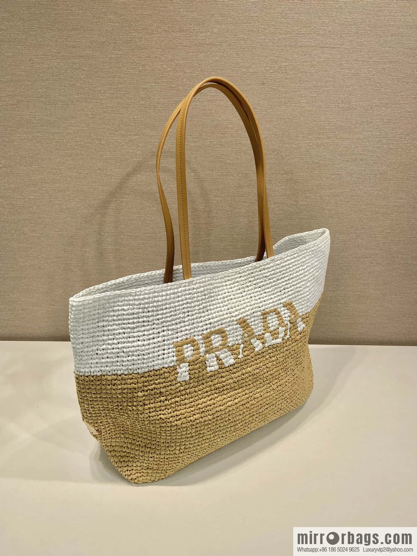 PRADA Prada Fiber Tote Bag 1BG442