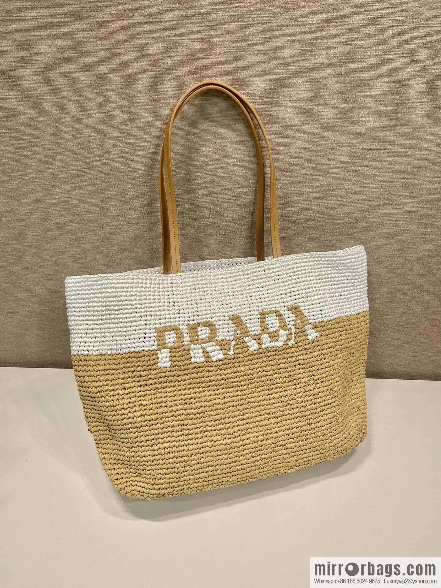 PRADA Prada Fiber Tote Bag 1BG442