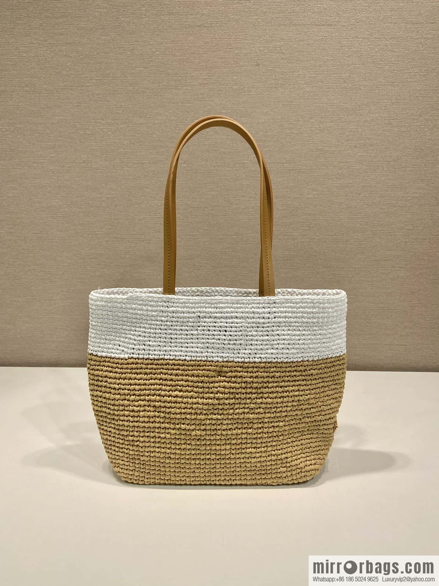 PRADA Prada Fiber Tote Bag 1BG454