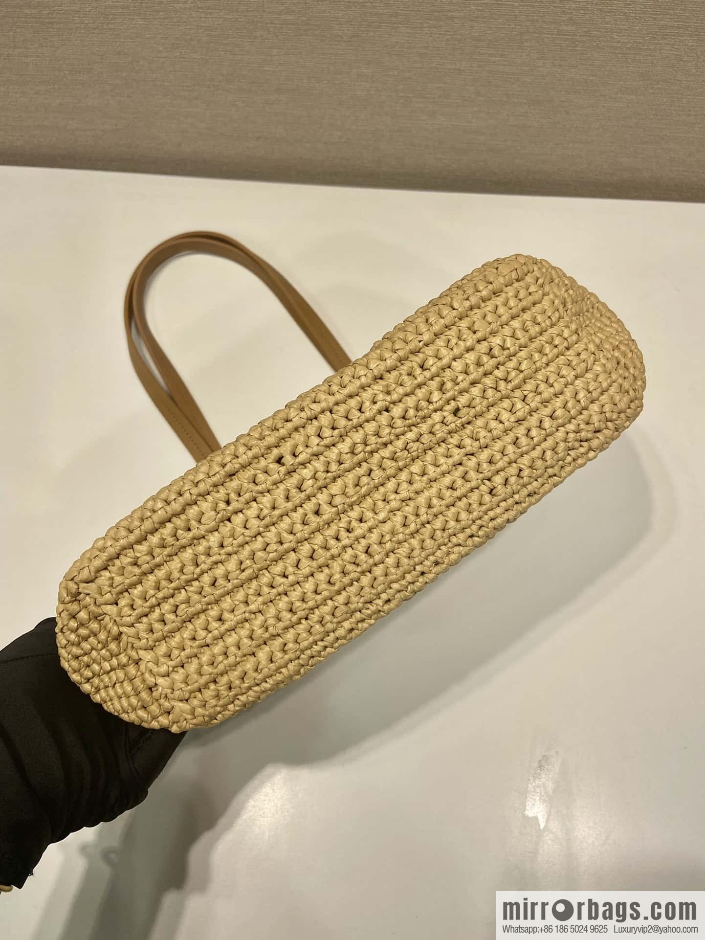 PRADA Prada Fiber Tote Bag 1BG454