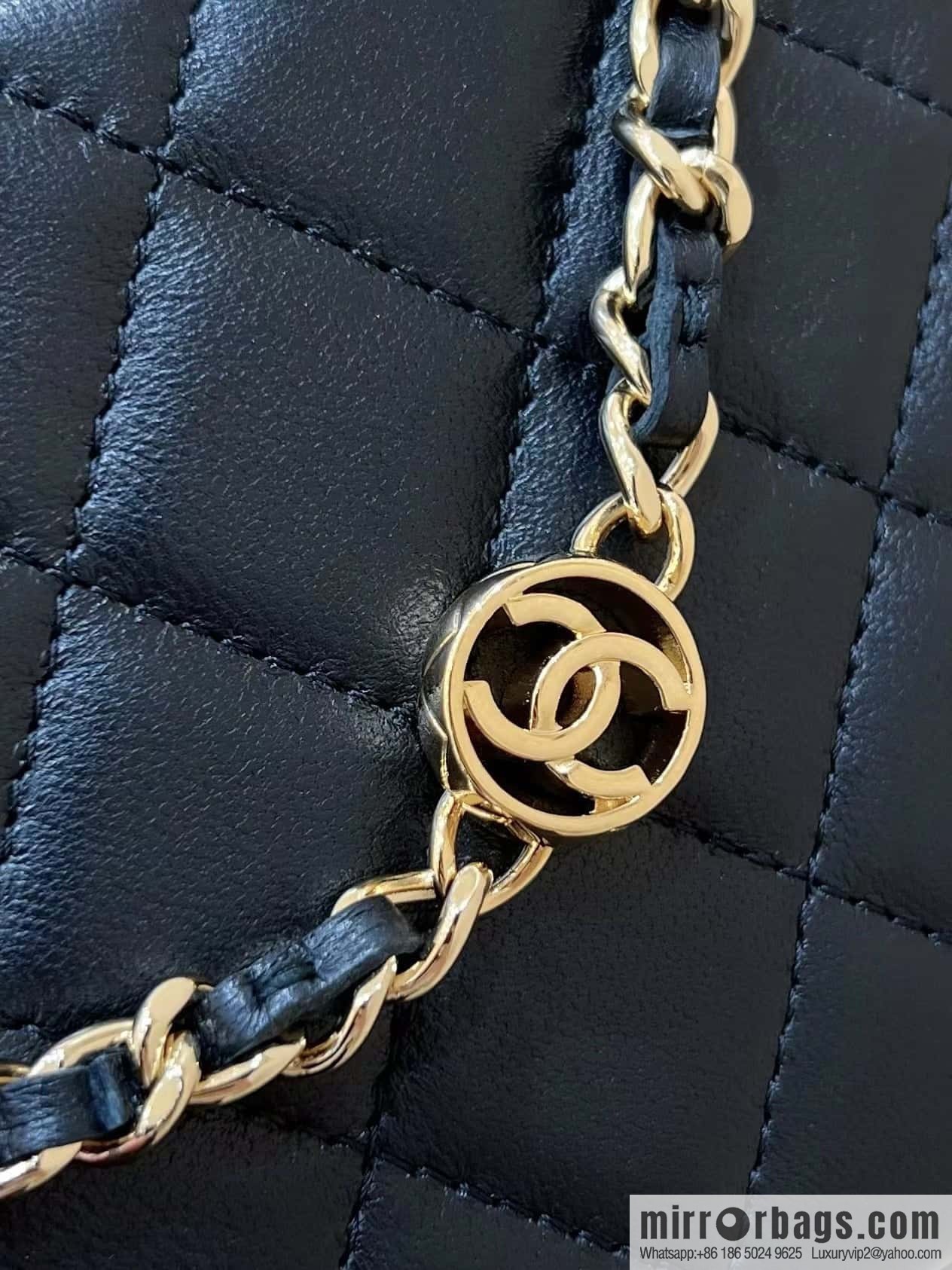 CHANEL 23A Premium Handicraft Collection, Limited Edition Gem chain strap box bag AP3416 black