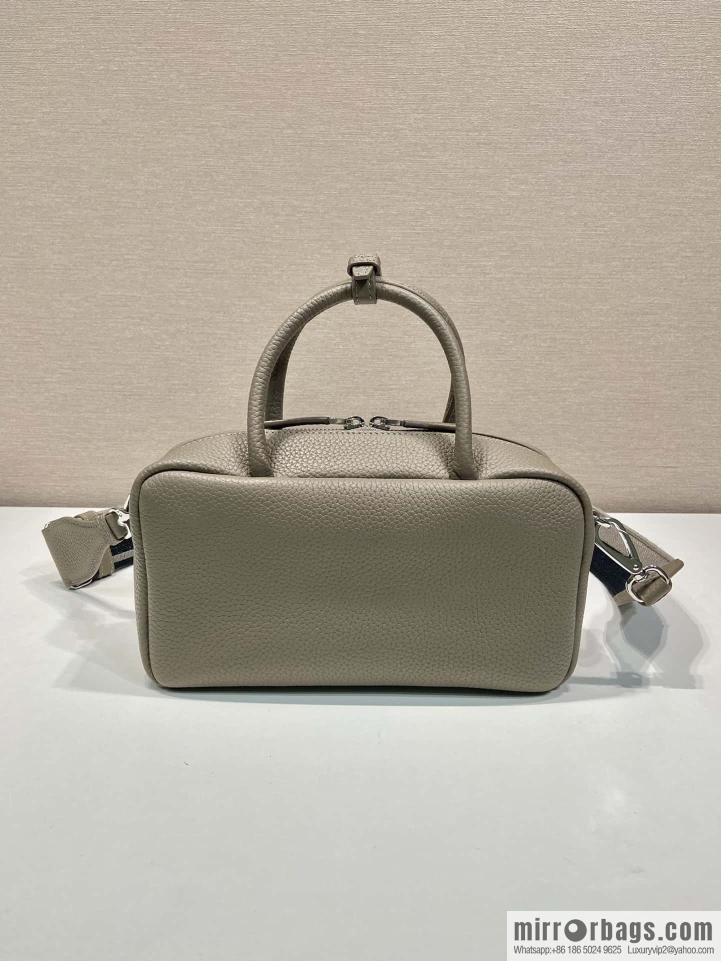 PRADA Prada imported suede leather new tote bag 1BB102