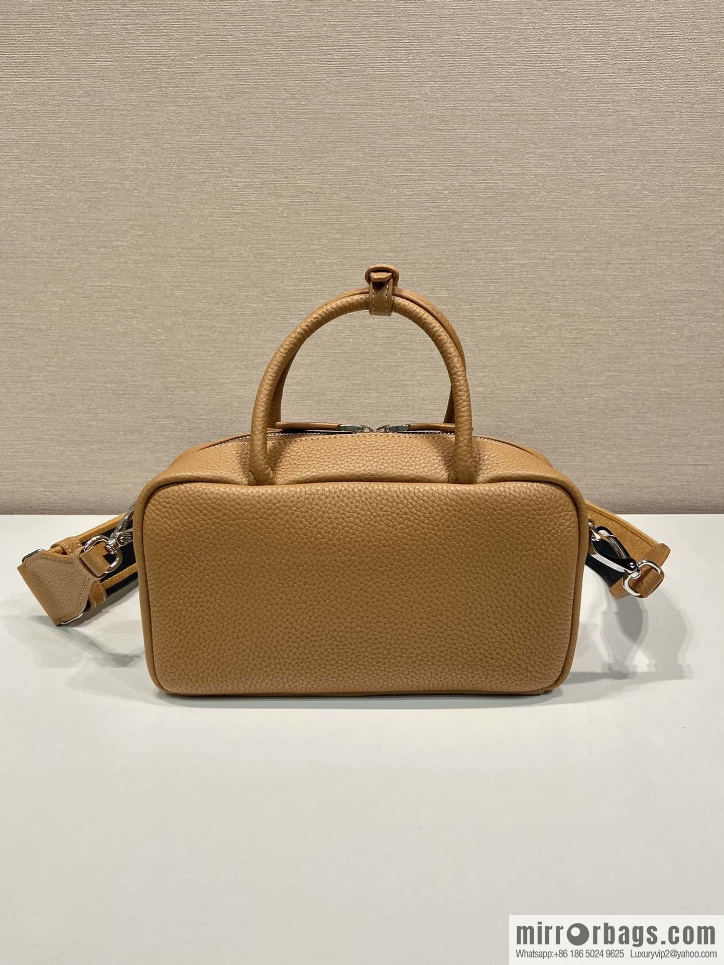 PRADA Prada imported suede leather new tote bag 1BB102