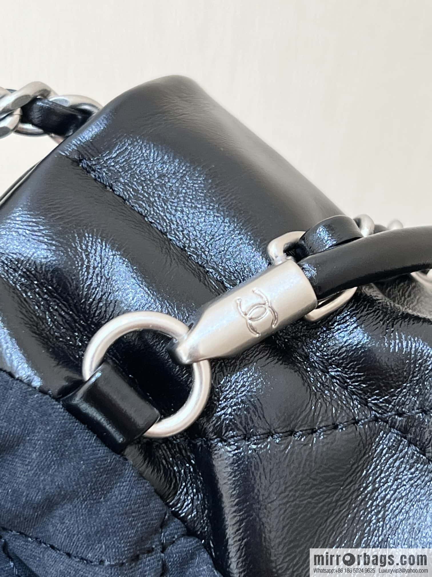 CHANEL 23S spring and summer series mini 22 bags AS3980 black