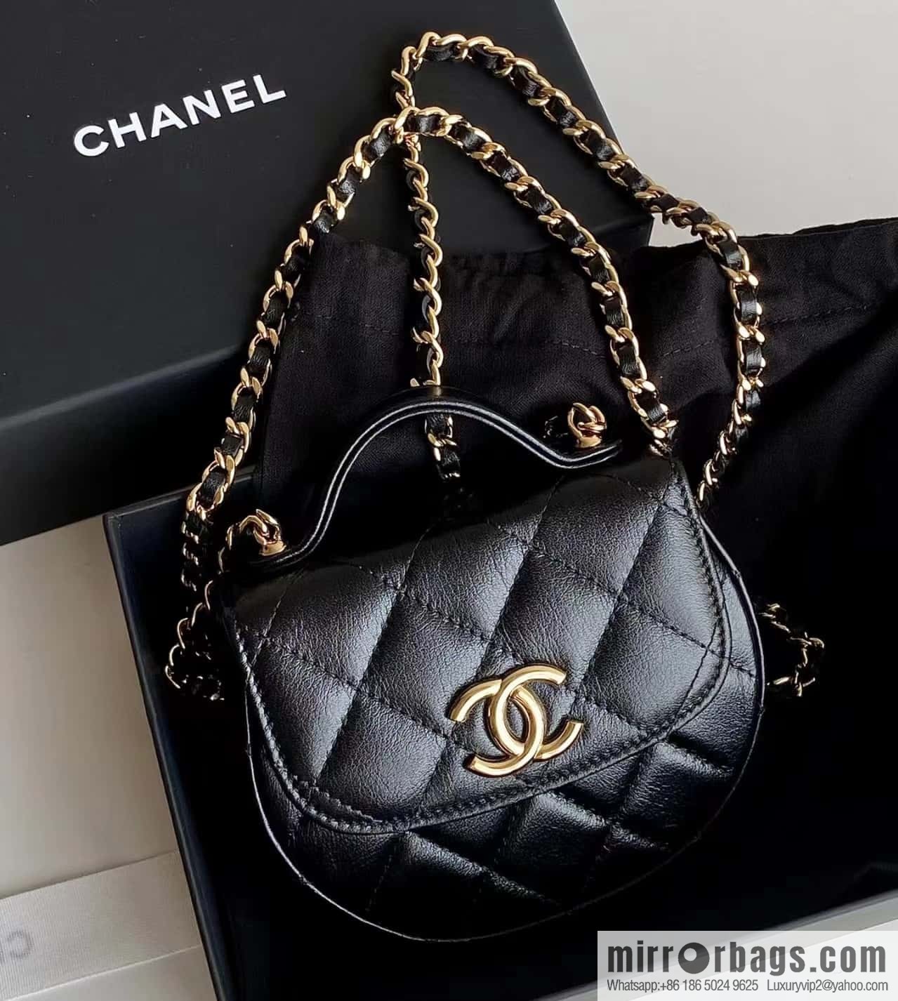 CHANEL 23A Advanced Handicraft Workshop Series Small Waste Bag AP3378