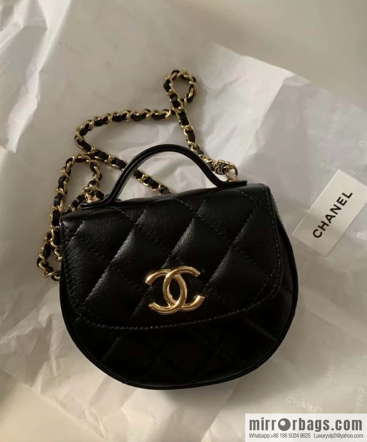 CHANEL 23A Advanced Handicraft Workshop Series Small Waste Bag AP3378
