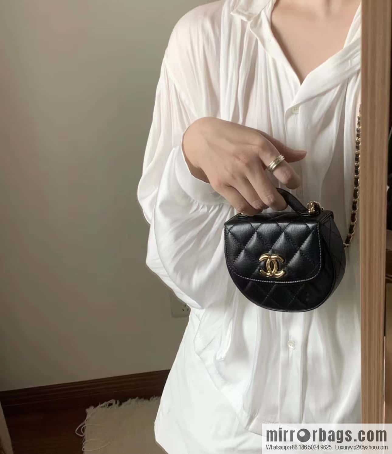 CHANEL 23A Advanced Handicraft Workshop Series Small Waste Bag AP3378