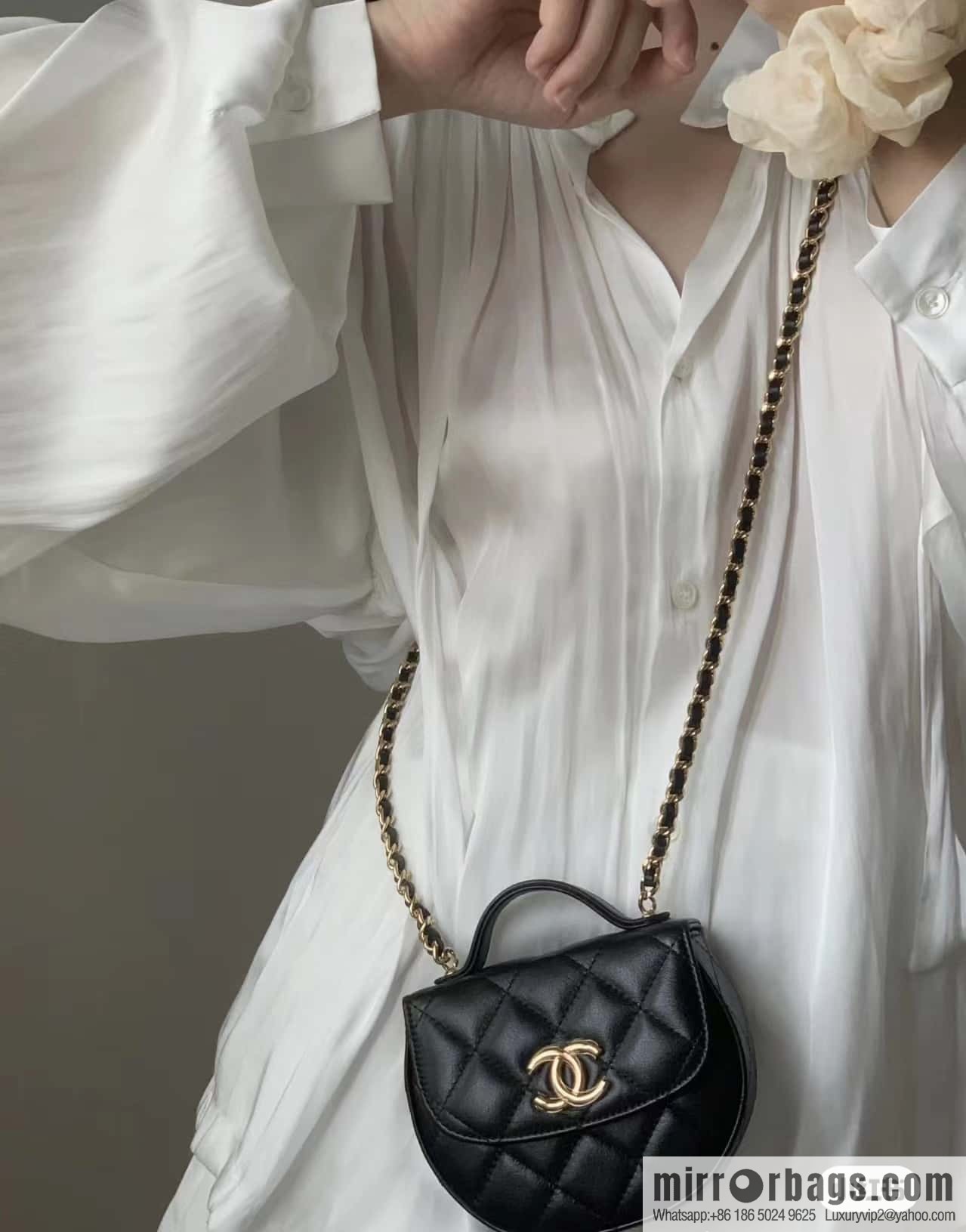 CHANEL 23A Advanced Handicraft Workshop Series Small Waste Bag AP3378