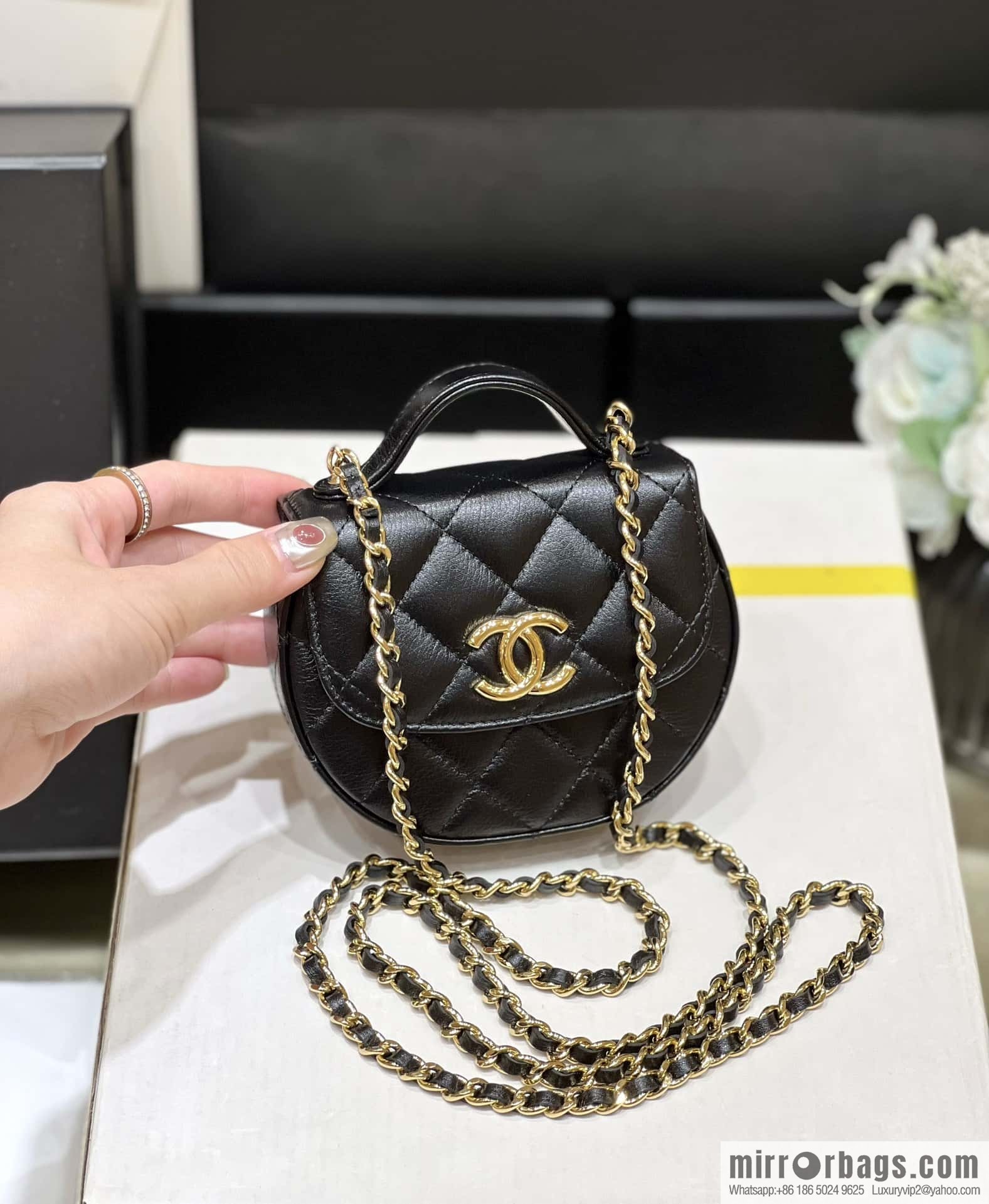 CHANEL 23A Advanced Handicraft Workshop Series Small Waste Bag AP3378
