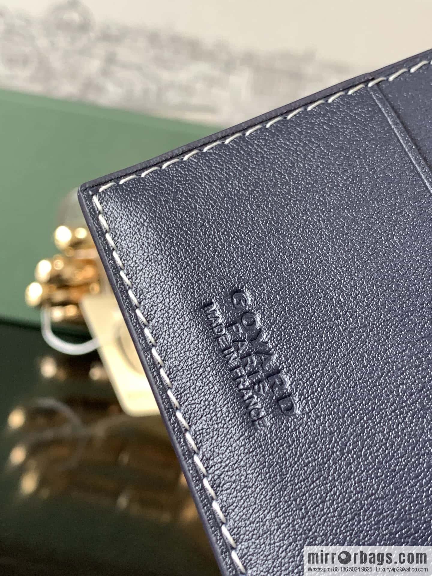 Goyard Grenelle passport holder 7706