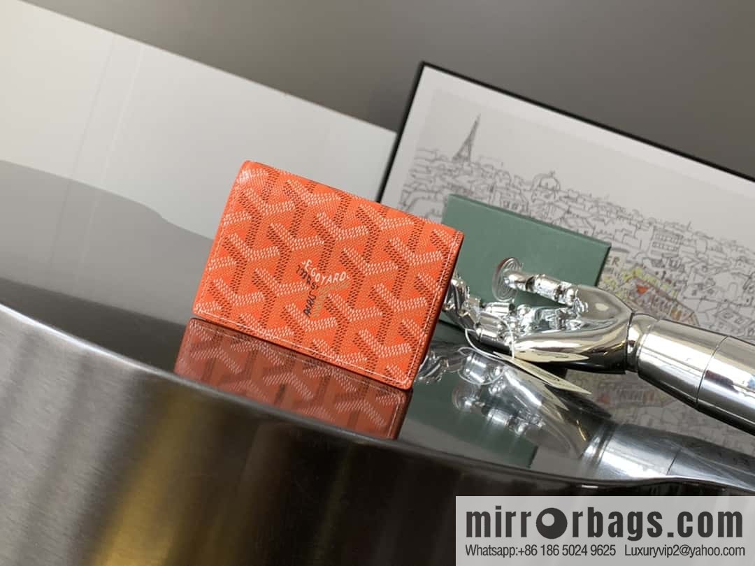 Goyard Malhesherbes card clip 7707