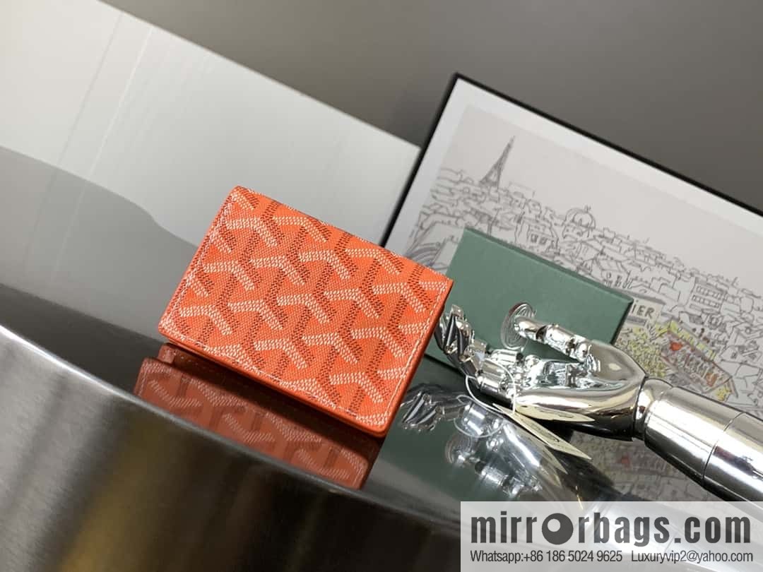 Goyard Malhesherbes card clip 7707