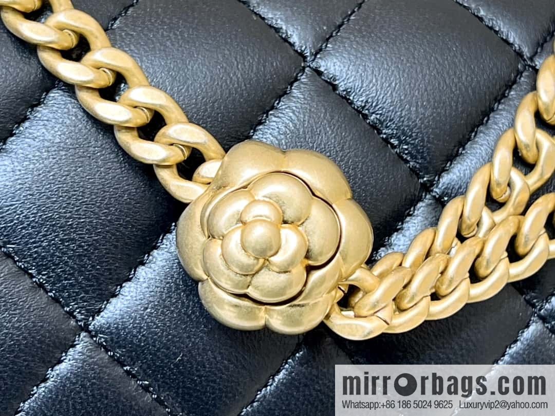 CHANEL 23S Camellia adjustment buckle, large mini20cm AS4041